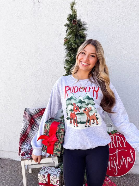 Rudolph Christmas Crewneck