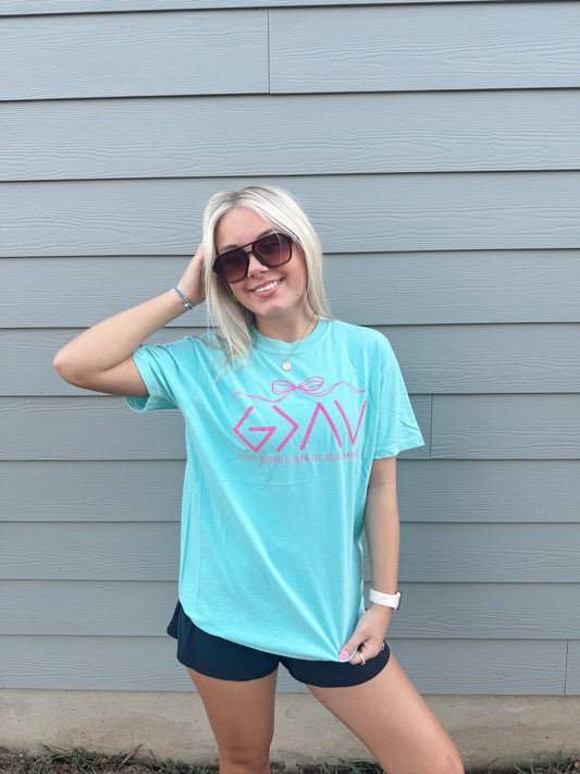 God Is Greater Than The Highs And Lows Graphic Tee