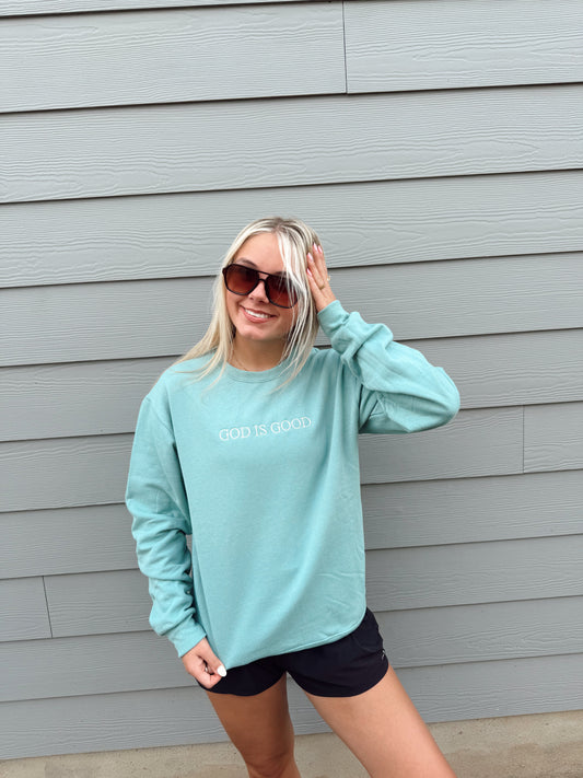 God Is Good Crewneck