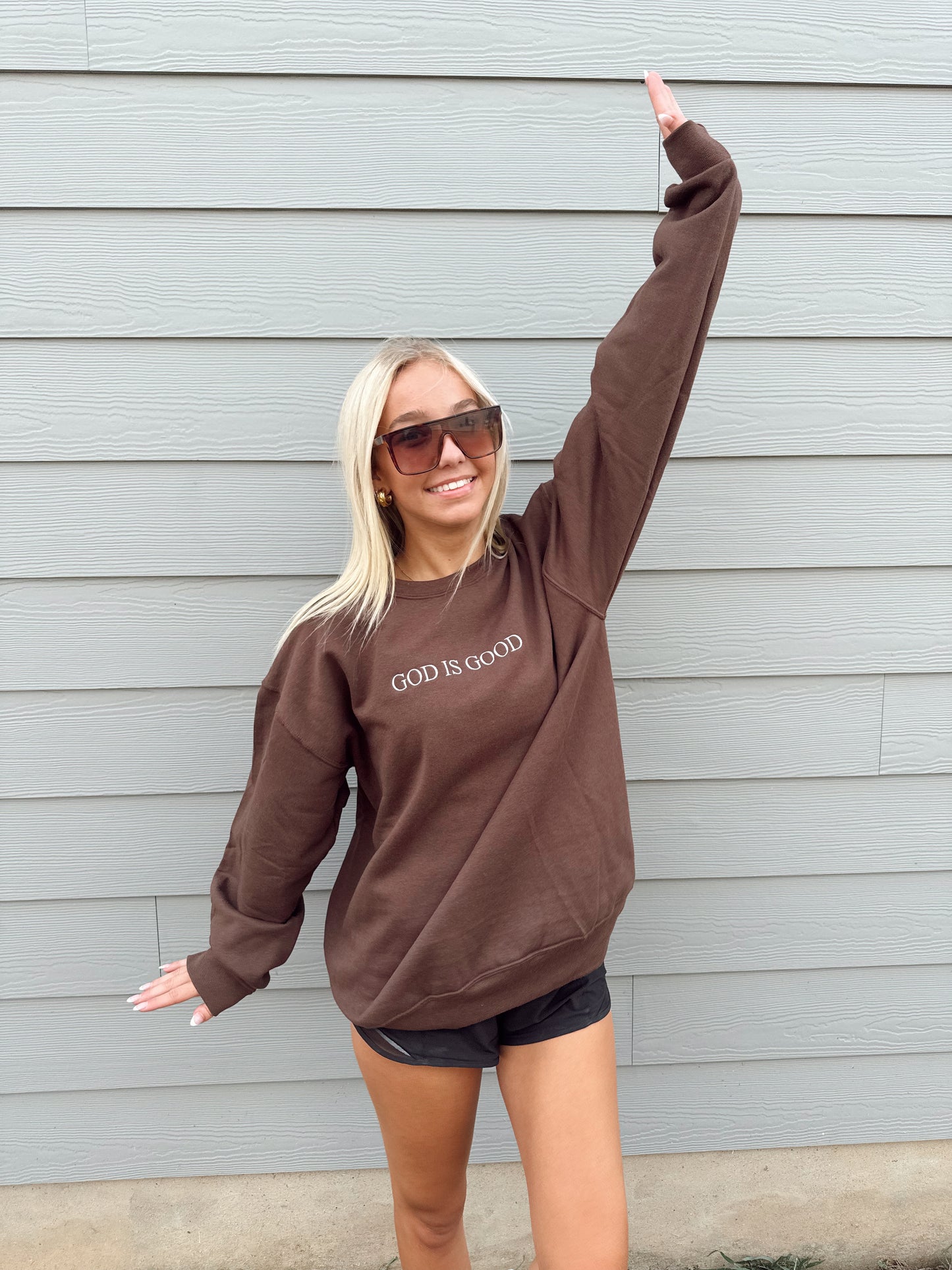 God Is Good Crewneck