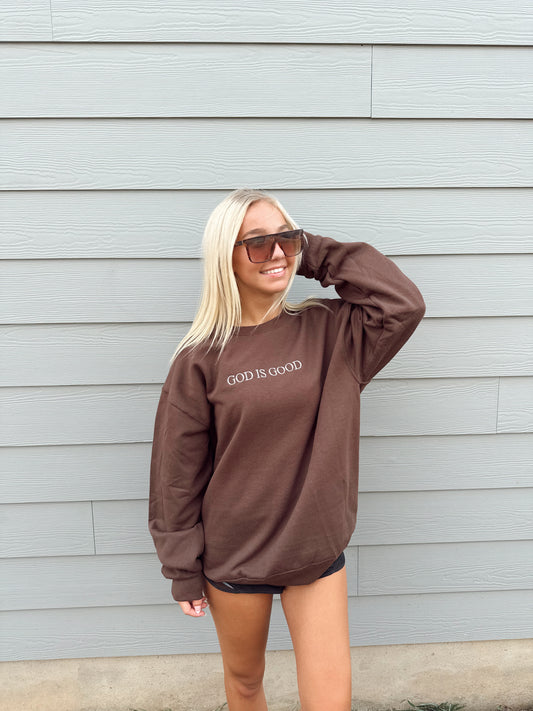 God Is Good Crewneck