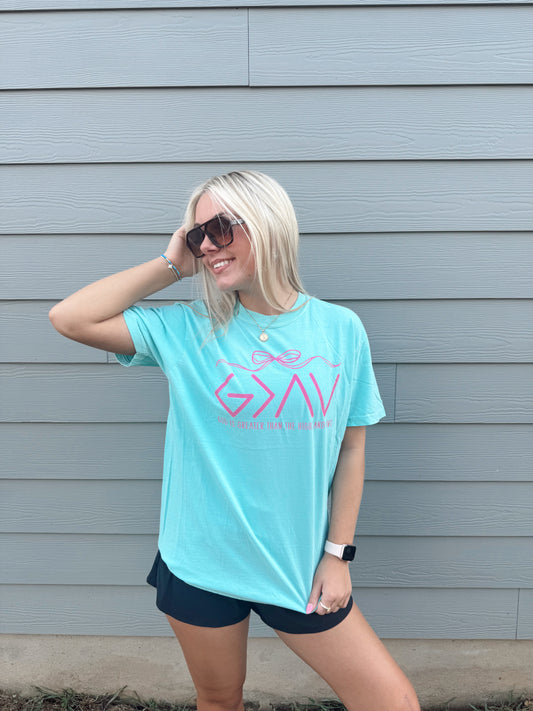 God Is Greater Than The Highs And Lows Graphic Tee