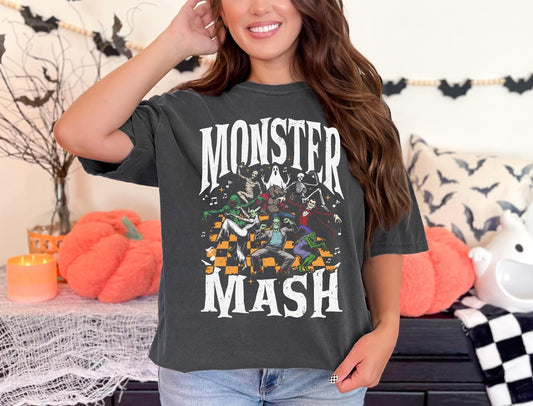 Monster Mash Comfort Colors Graphic Tee