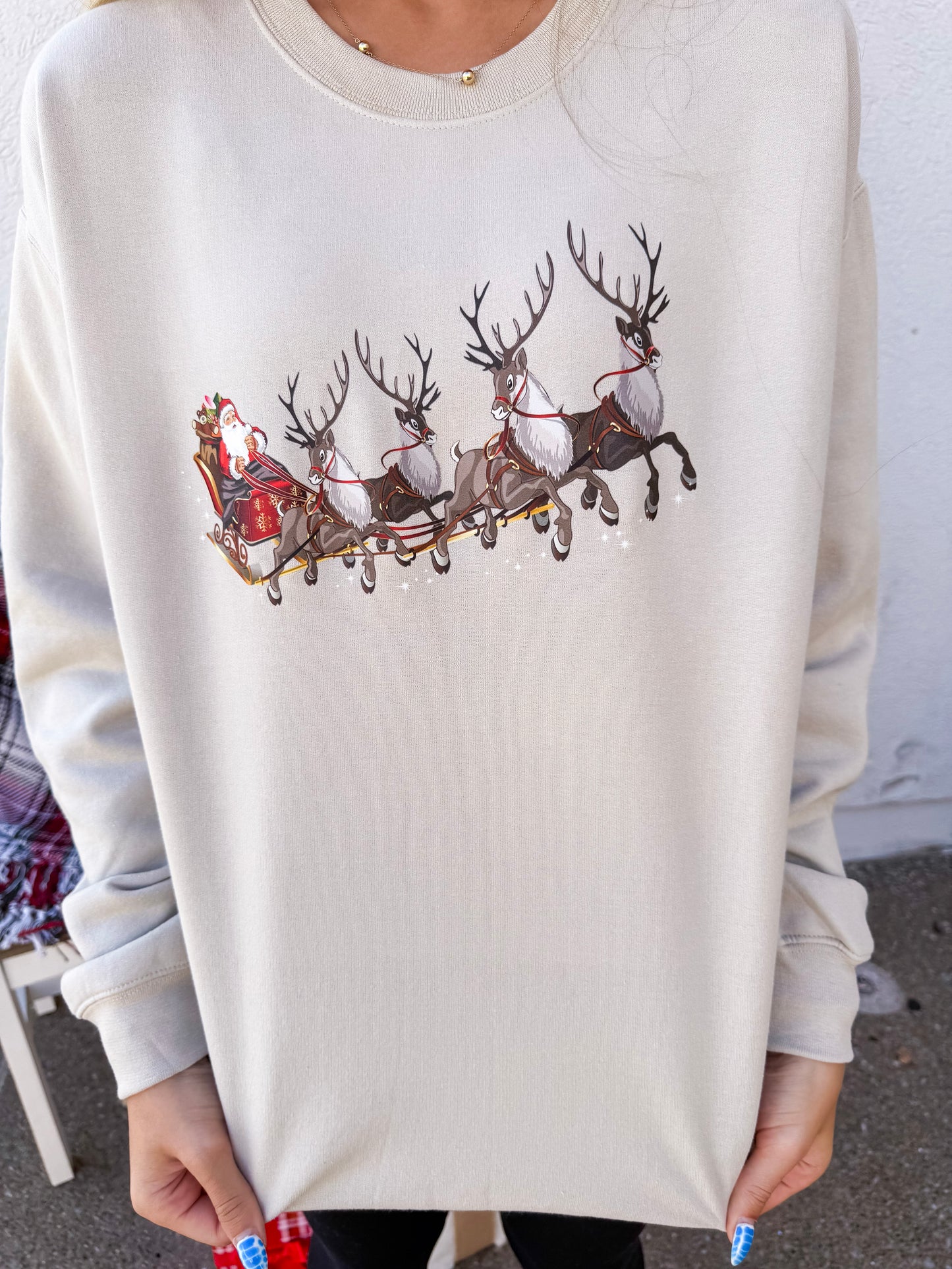 Santas Sleigh Ride Crewneck