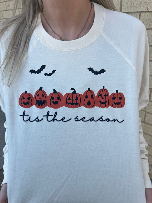 Tis The Season Pumpkin Crewneck Sweatshirt