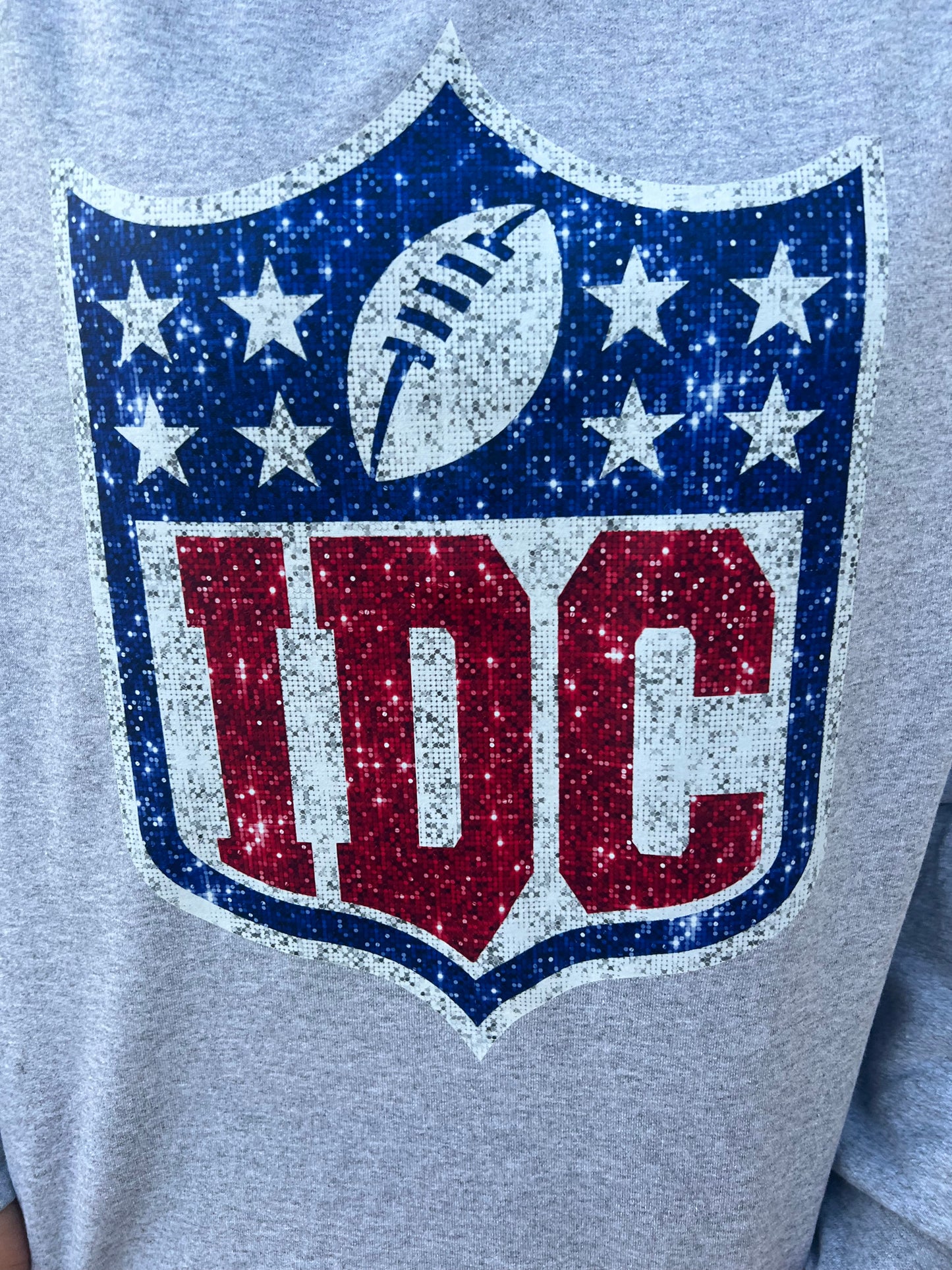 IDC Football Classic I Don't Care Crewneck Sweatshirt