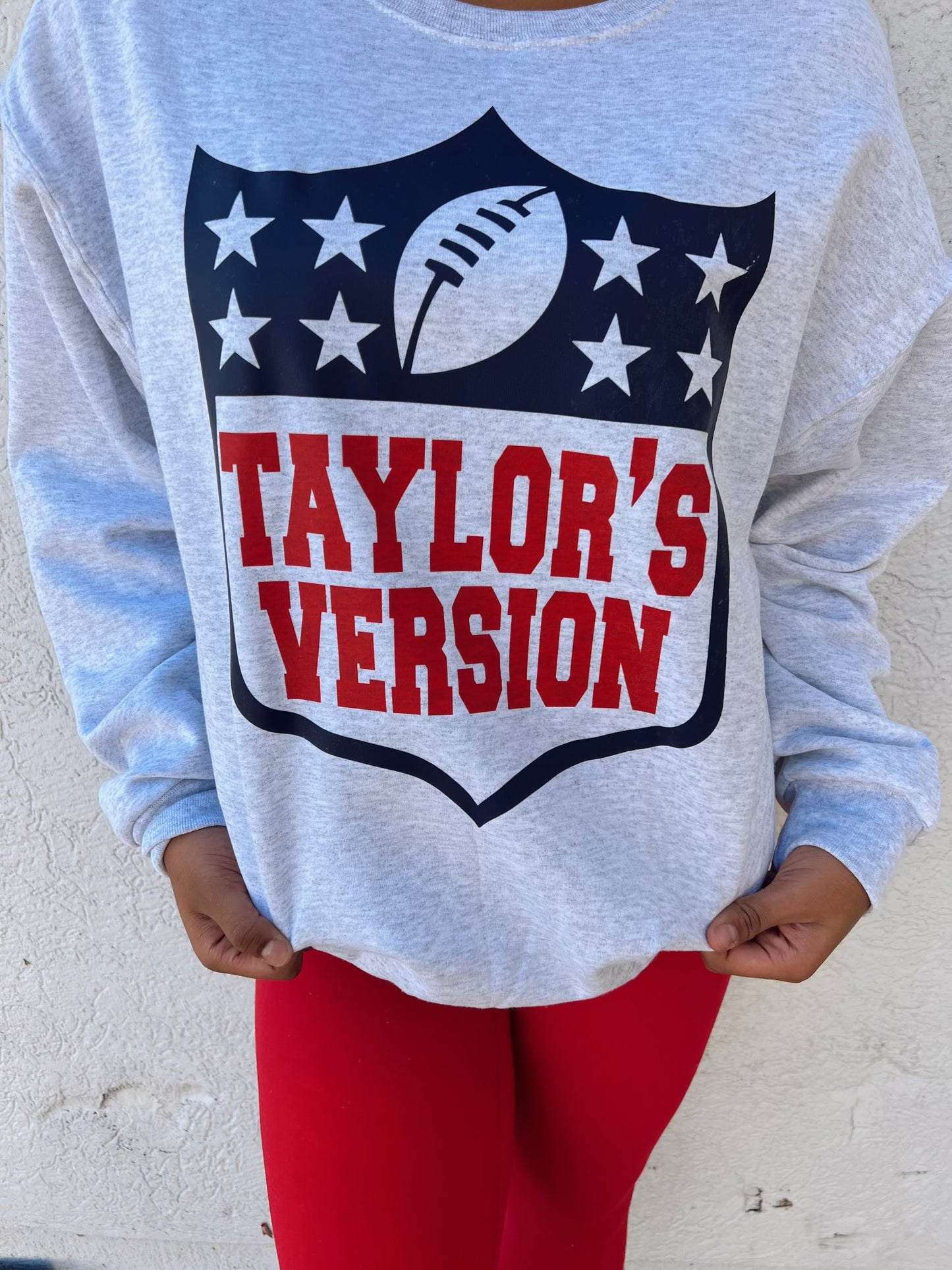 Taylors Version NFL Crewneck Sweatshirt