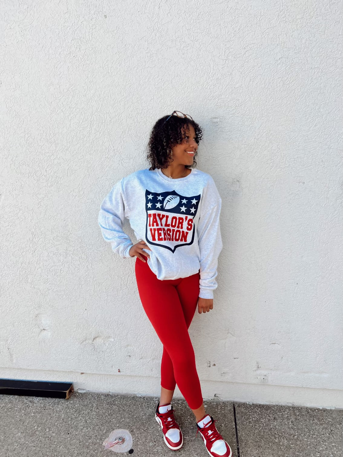 Nfl crewneck clearance sweatshirt