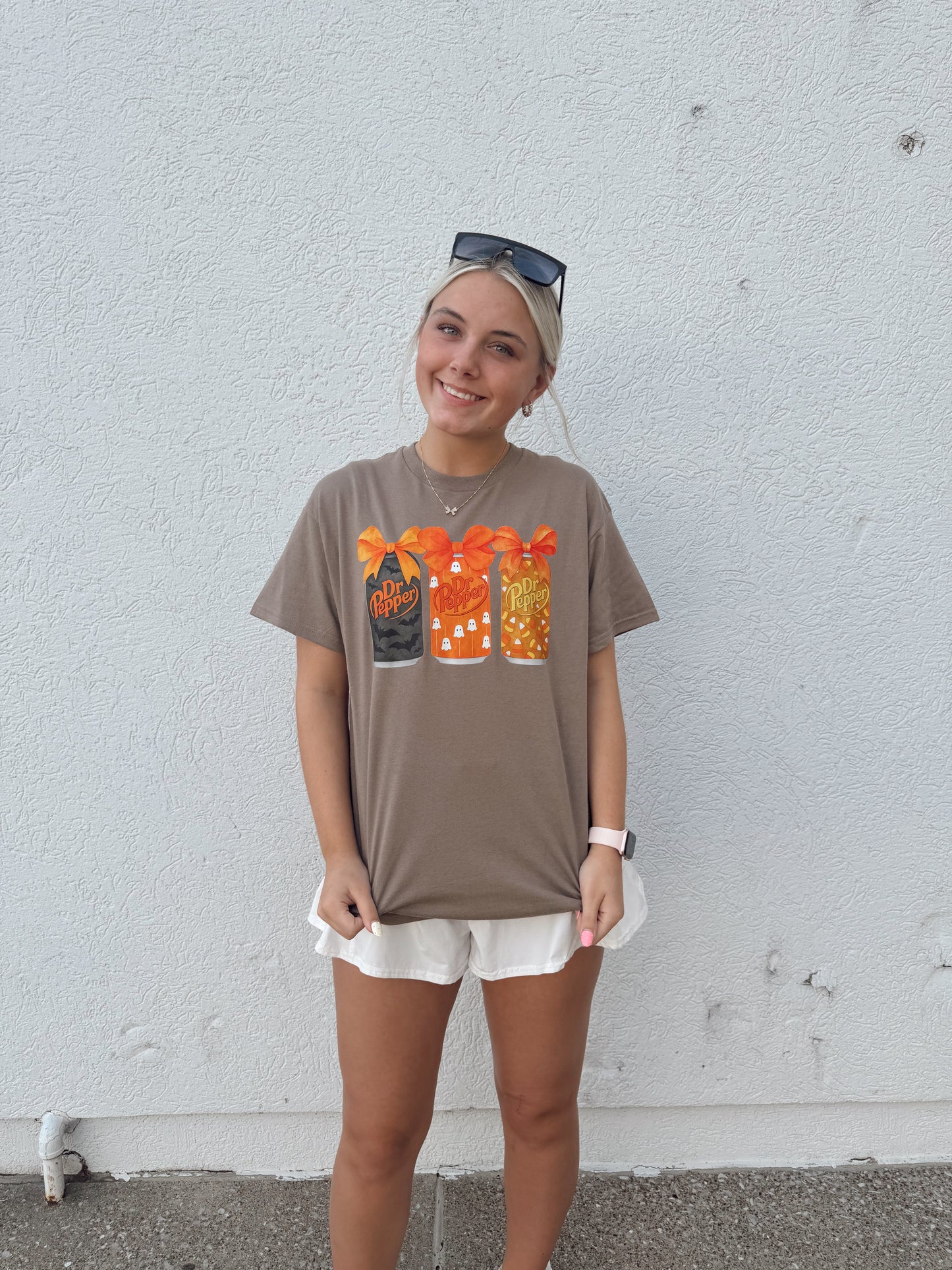 Halloween Bow Dr.Pepper Tee
