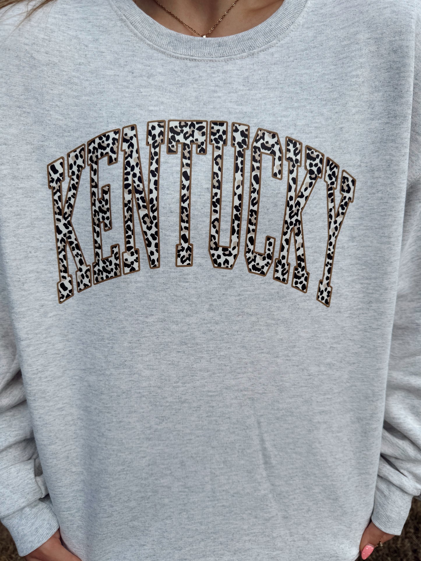 Cheetah Kentucky Crewneck