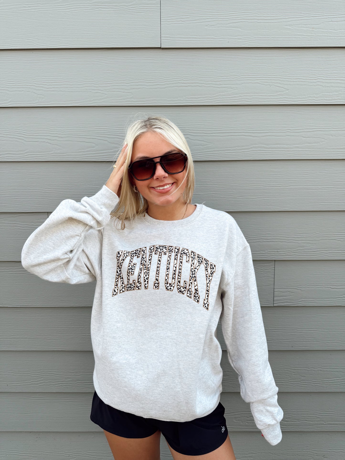 Cheetah Kentucky Crewneck